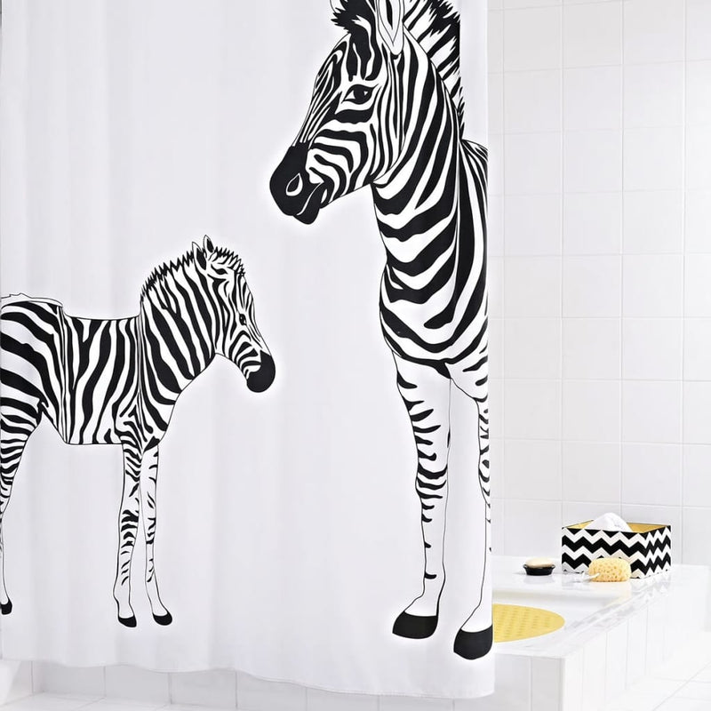 Load image into Gallery viewer, Ridder douchegordijn zebra 180x200 cm
