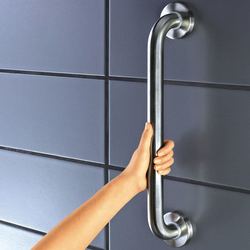 Load image into Gallery viewer, Ridder ridder badkamer handgreep 60 cm geborsteld roestvrij staal a00160051