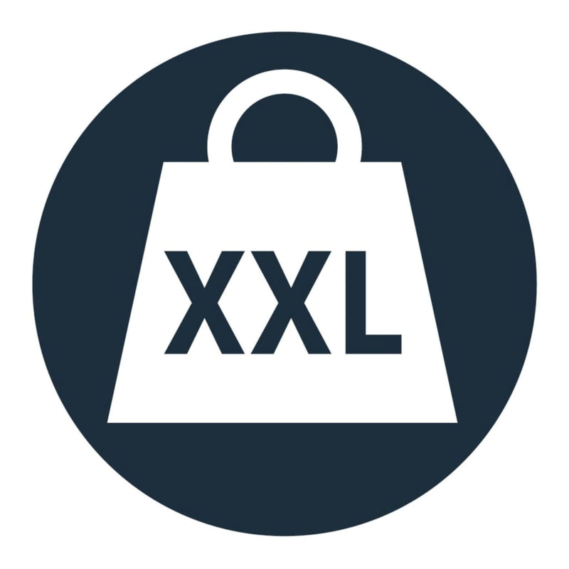 Load image into Gallery viewer, Ridder badkamerkruk zac xxl pu aluminium zwart