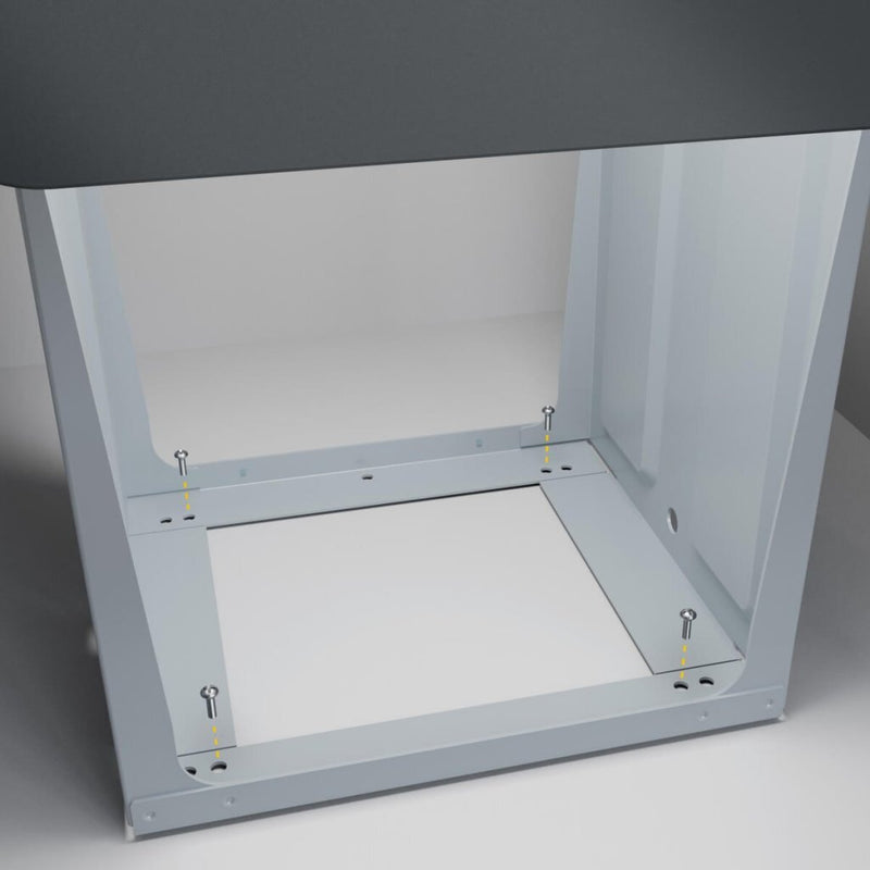 Load image into Gallery viewer, Hailo Hailo 0310-100 EcoLine Design L Inbouwafvalemmer 2x14L Zwart