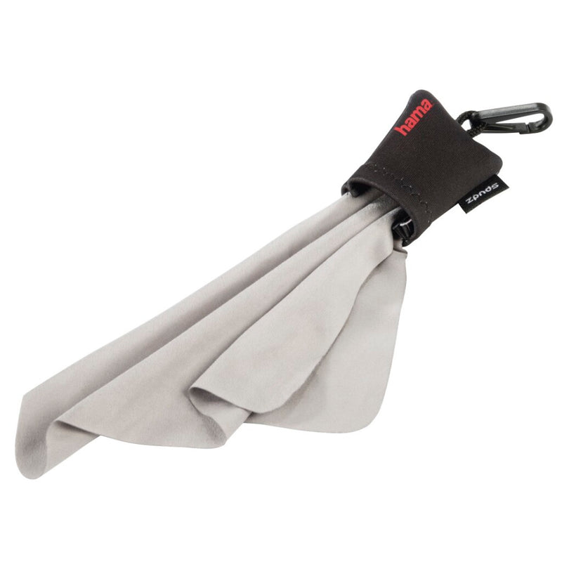 Load image into Gallery viewer, Hama pocket microvezeldoek 15x15 cm zwart grijs