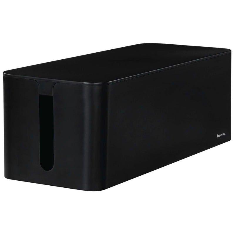 Load image into Gallery viewer, Hama Opbergbox Stekkerdoos Maxi Zwart