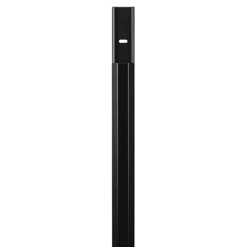 Afbeelding laden in galerijviewer, Hama alu-kabelkanaal hoekig 110 3,3 1,7 cm zwart