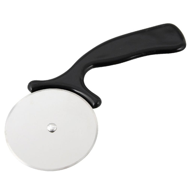 Load image into Gallery viewer, Fackelmann basic pizzasnijder 16 cm zwart pp rvs