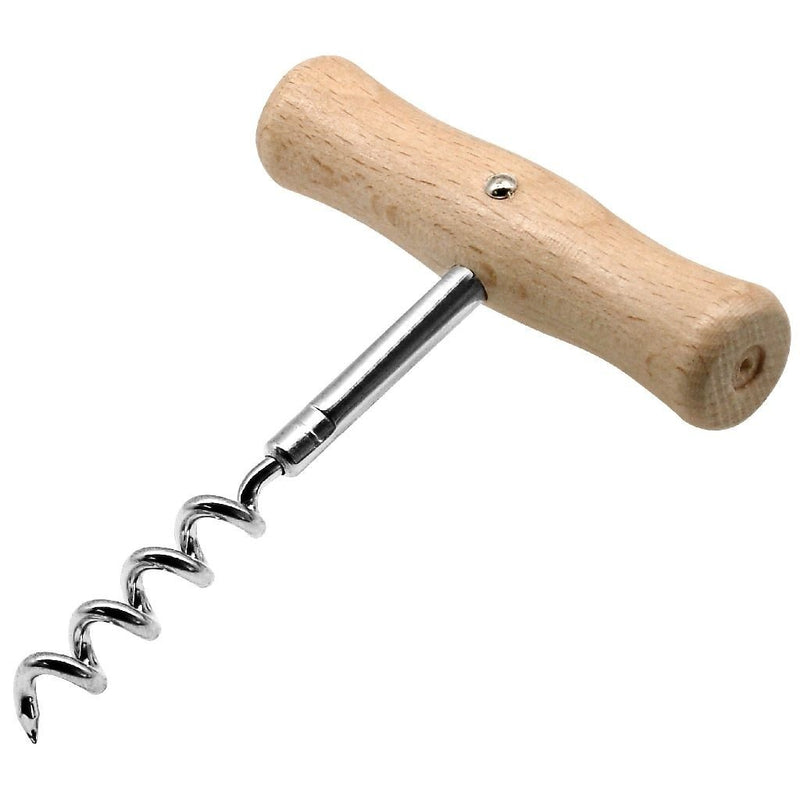 Load image into Gallery viewer, Fackelmann basic kurkentrekker 10.5 cm hout chroom