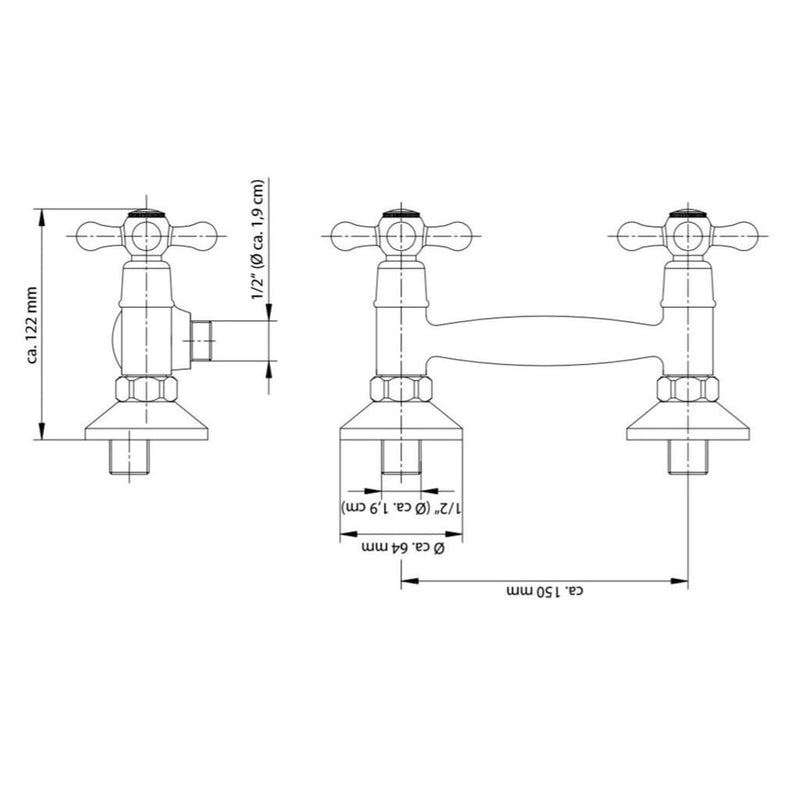 Load image into Gallery viewer, SCHÜTTE SCHÜTTE Douchemengkraan tweeknops met handdouche ELK chroomkleurig