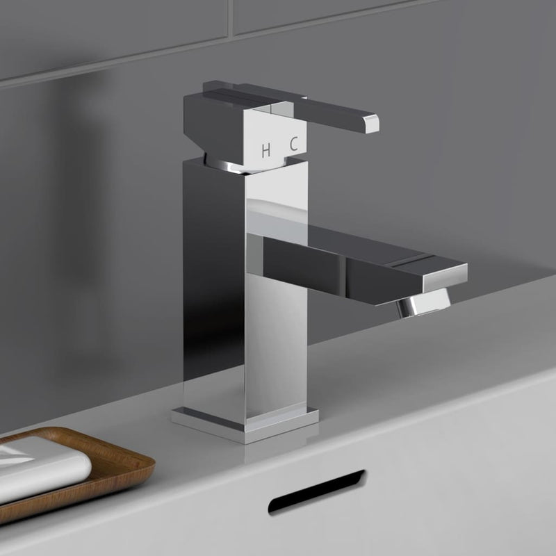 Load image into Gallery viewer, SCHÜTTE SCHÜTTE Wastafelmengkraan FROG chroomkleurig