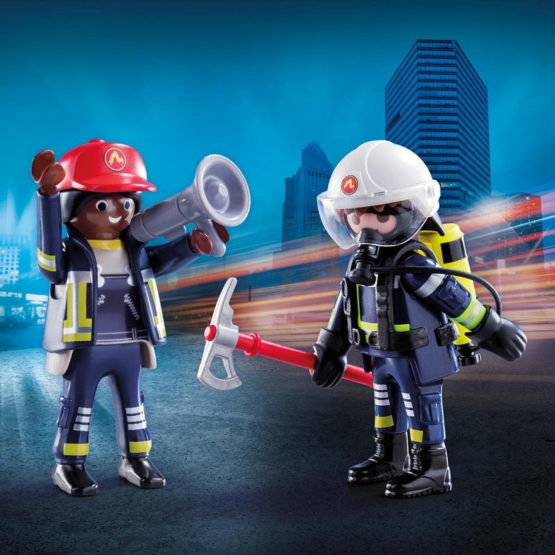 Load image into Gallery viewer, Playmobil 70081 Duo Pack Brandweerlui