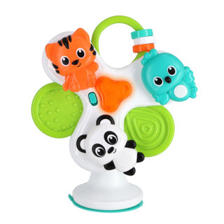 Load image into Gallery viewer, Clementoni - kinderstoel speeltje - dierencirkel - vanaf 6 maanden