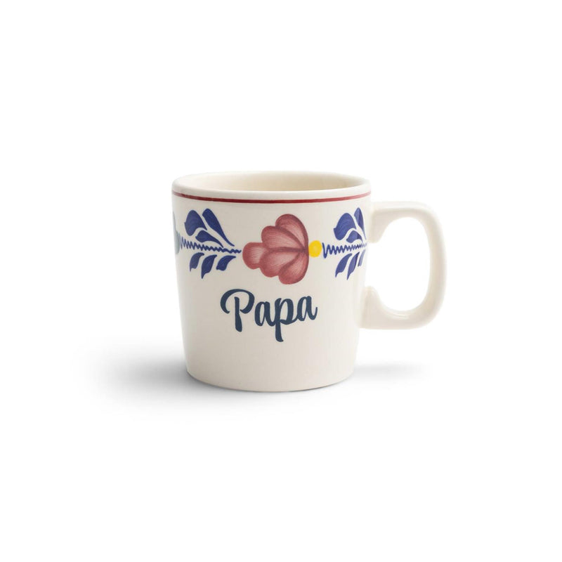 Afbeelding laden in galerijviewer, Boerenbont beker 230ml papa doos a 6 stuks