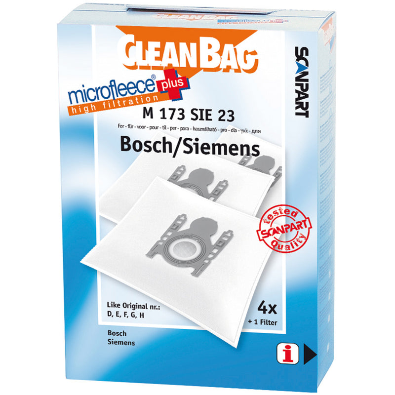 Load image into Gallery viewer, Scanpart m173sie23 microfleese stofzak b s d e f g h micro en