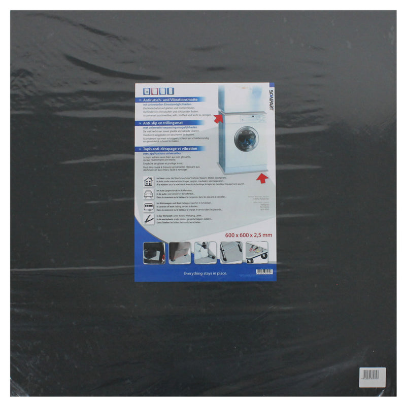 Load image into Gallery viewer, Basic trillingsdemper anti slipmat 60x60x0,3 grijs