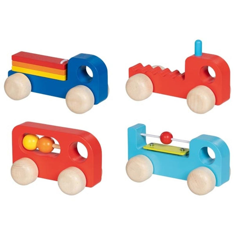 Load image into Gallery viewer, Goki voertuigen geluid express. 4 assorti. 12