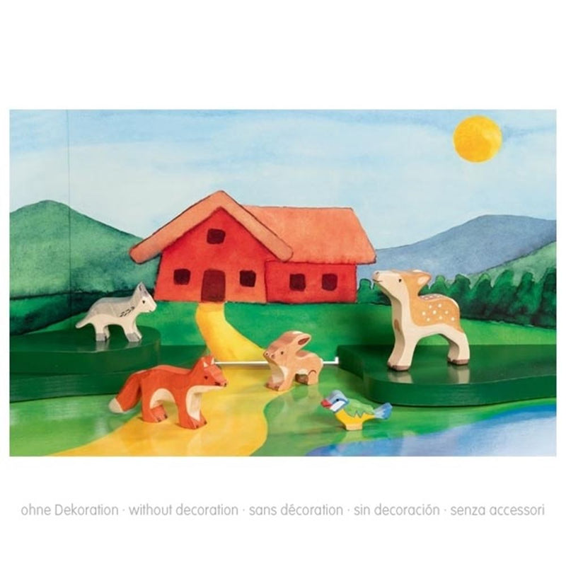 Afbeelding laden in galerijviewer, Holztiger bosdieren. 5 delig. 3+