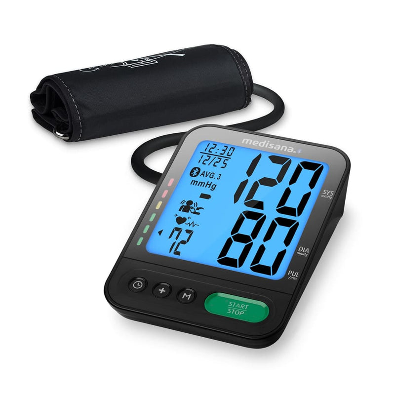 Load image into Gallery viewer, Medisana Medisana Bloeddrukmeter BU 580 Connect bovenarm zwart