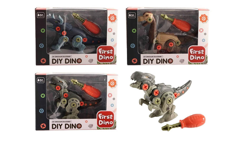 Afbeelding laden in galerijviewer, Dino diy constructieset 19cm