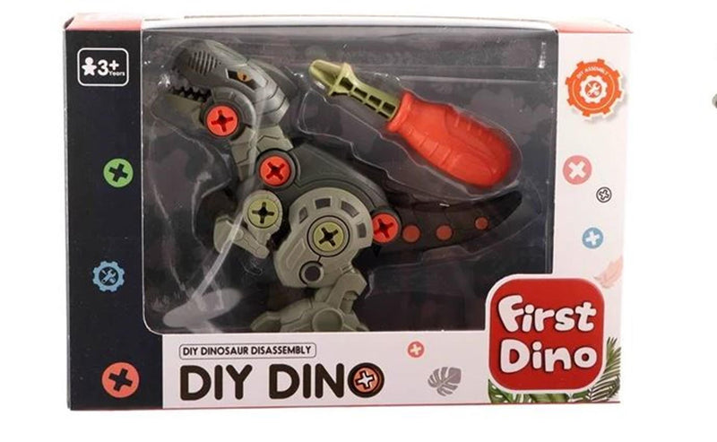 Afbeelding laden in galerijviewer, Dino diy constructieset 19cm