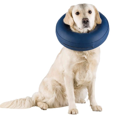 Load image into Gallery viewer, Trixie Beschermkraag opblaasbaar blauw