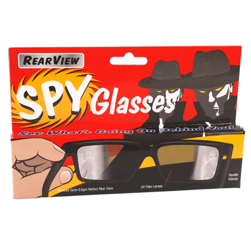 Load image into Gallery viewer, Spionagebril met zijspiegel in de slaap.