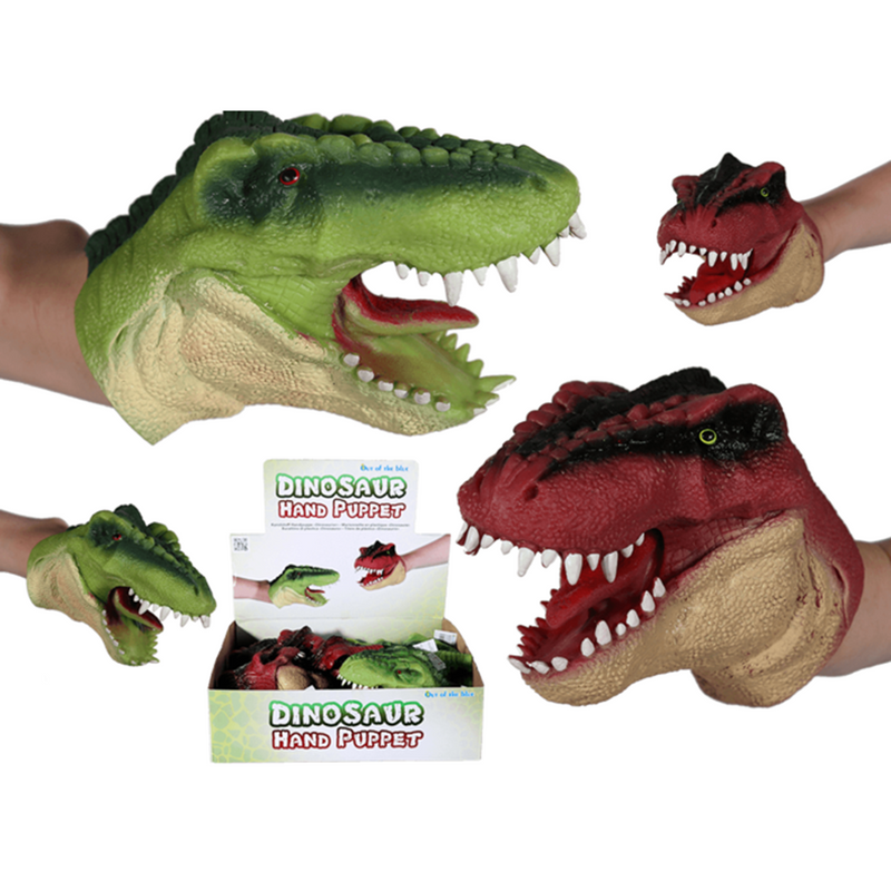 Load image into Gallery viewer, Dsp handpop dinosaurus, ca. 15 cm. 2 ass