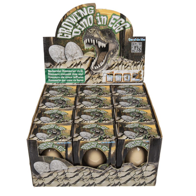 Load image into Gallery viewer, Dsp. groeiende dinosaurus in ei. 6 cm.