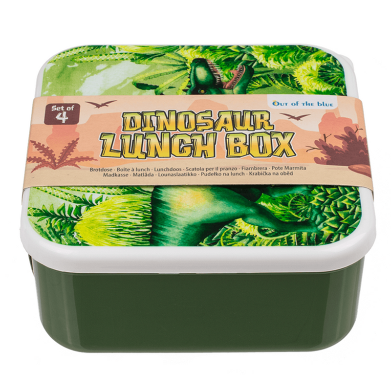 Load image into Gallery viewer, Lunchbox, dinosaurus, set van 4.