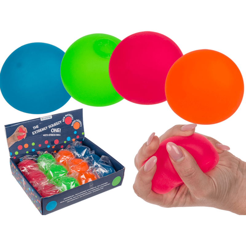 Load image into Gallery viewer, Dsp. ultrazachte antistressbal neon. 6 c