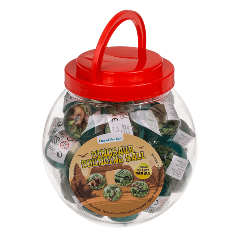 Load image into Gallery viewer, Dsp stuiterballen dinosaurus. 36 stuks