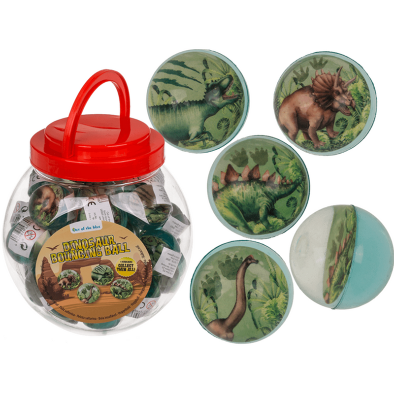 Load image into Gallery viewer, Dsp stuiterballen dinosaurus. 36 stuks