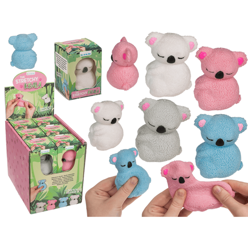 Load image into Gallery viewer, Dsp strech koala, 7,5 cm. 4 kleuren. 12