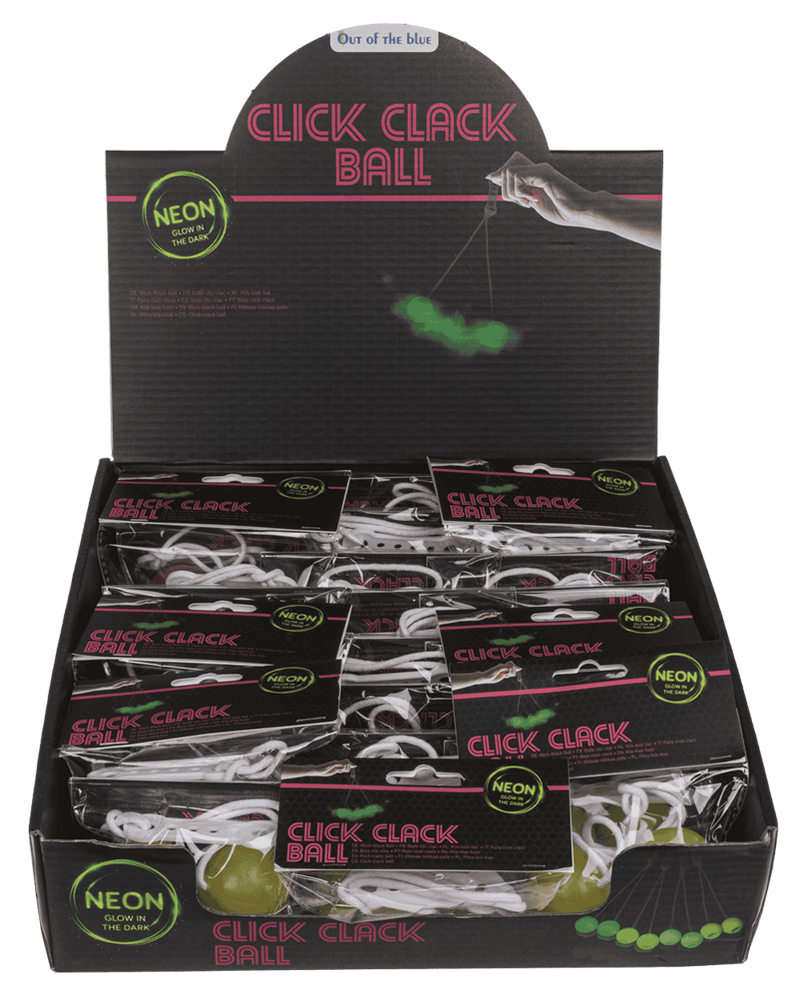 Load image into Gallery viewer, Dsp. klick-klack bal. glow in the dark.