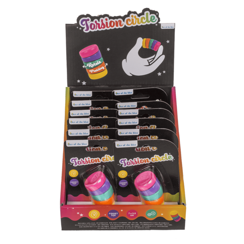 Load image into Gallery viewer, Dsp draaiend speelgoed, regenboog. 3,5x7