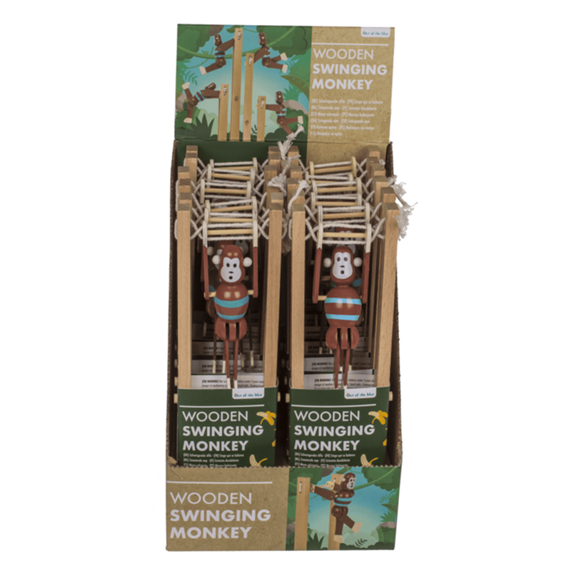 Load image into Gallery viewer, Dsp slingerende aap van hout. 7x2,2x23 c