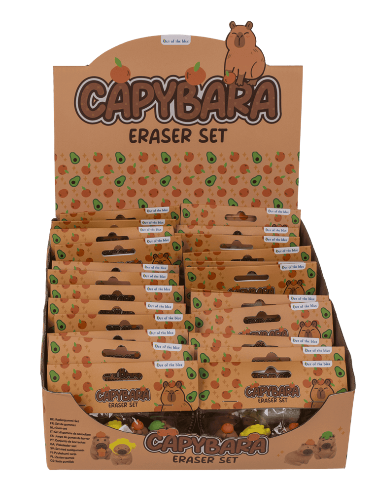 Load image into Gallery viewer, Dsp gummen capybara. 4 ass. 24 stuks in