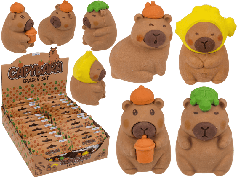 Load image into Gallery viewer, Dsp gummen capybara. 4 ass. 24 stuks in