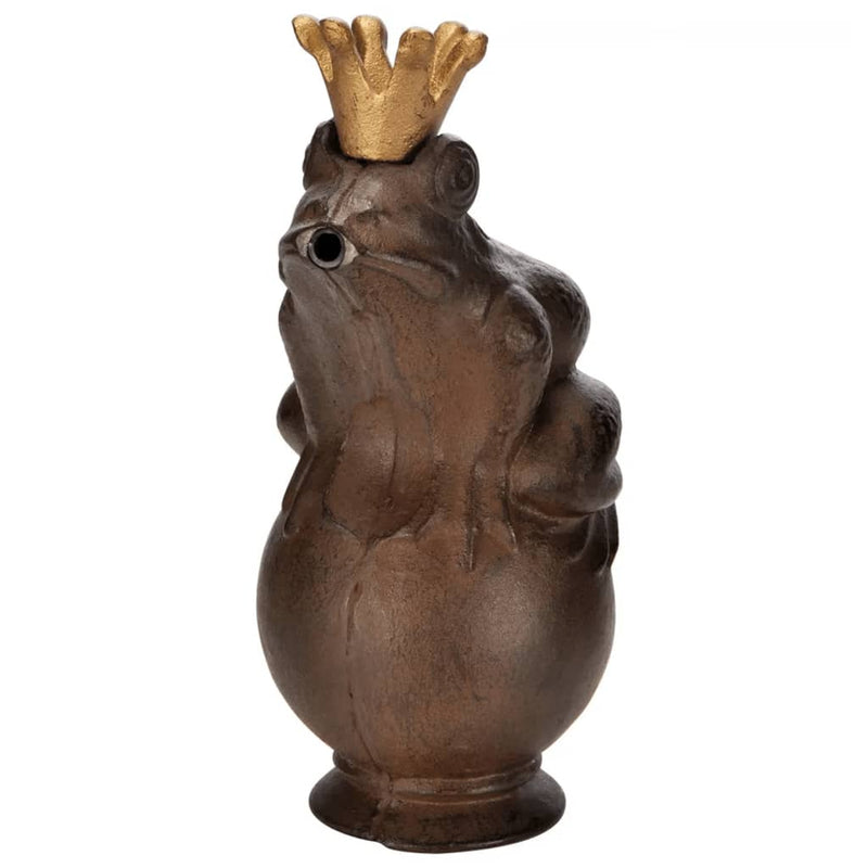Load image into Gallery viewer, HI HI Waterfontein kikkerkoning metaal bruin