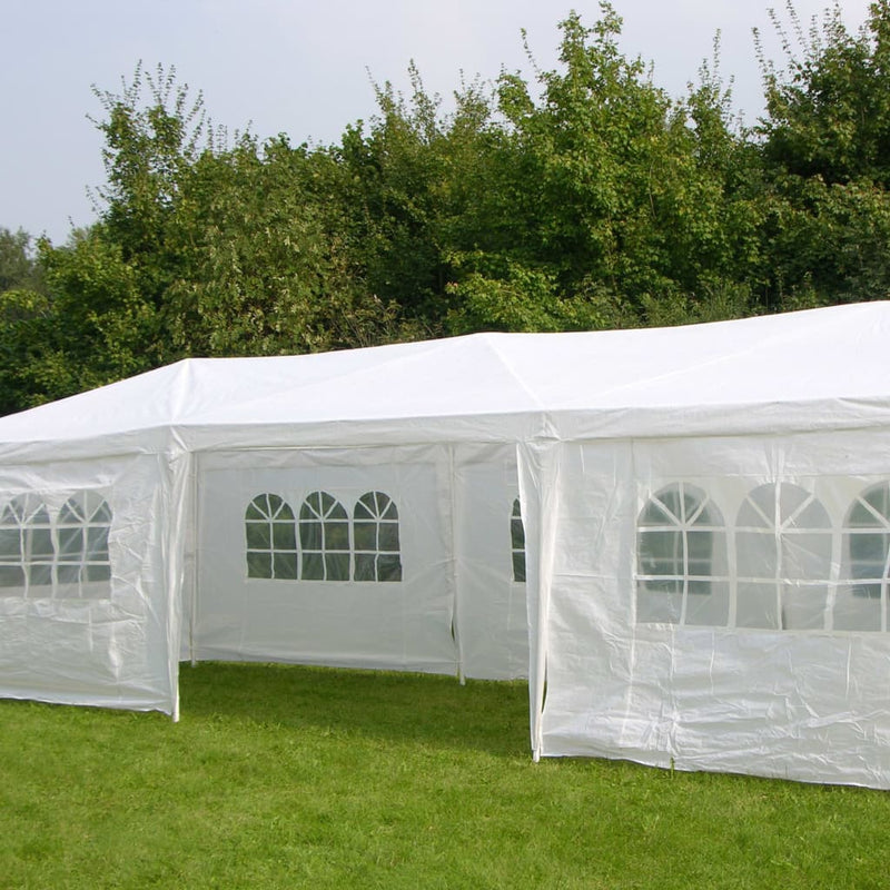 Load image into Gallery viewer, Hi partytent met zijwanden 3x9 m wit