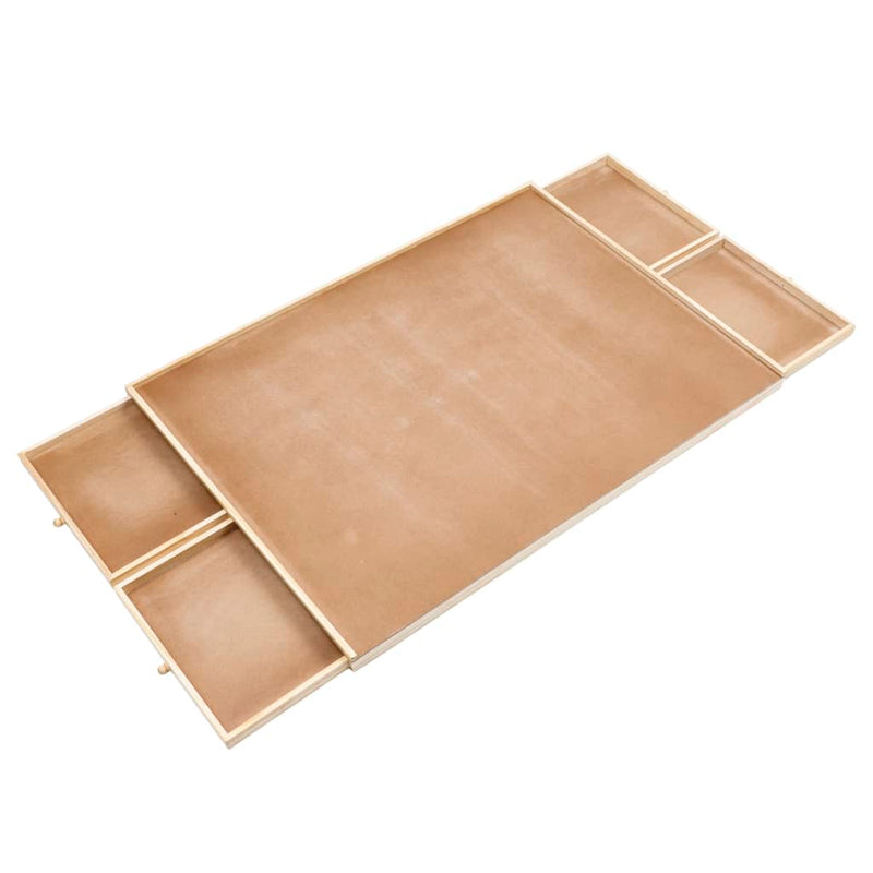 Load image into Gallery viewer, Hi hi puzzeltafel met 4 lades 90x67x4,5 cm hout