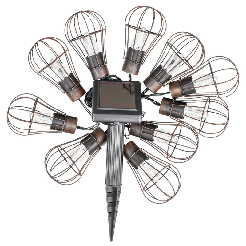 Load image into Gallery viewer, Hi tuinverlichtingsketting 10 st led solar 5,5 cm