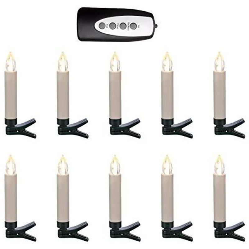Load image into Gallery viewer, Hi minikaarsjes 20 st draadloos led met afstandsbediening
