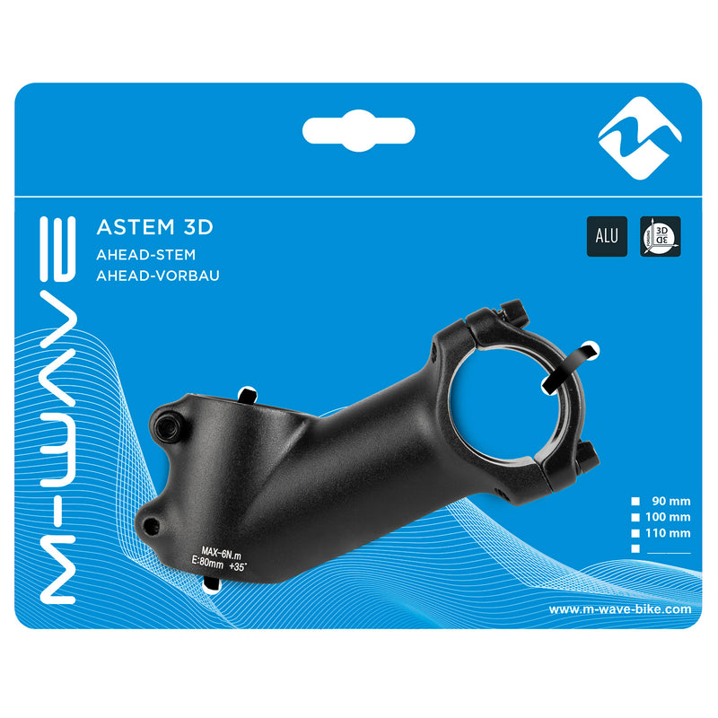 Load image into Gallery viewer, M-wave st-m3.2 ahead handle stem