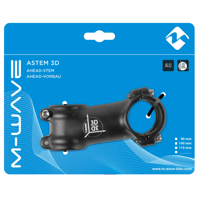 Load image into Gallery viewer, M-wave astem 3d ahead handle stem