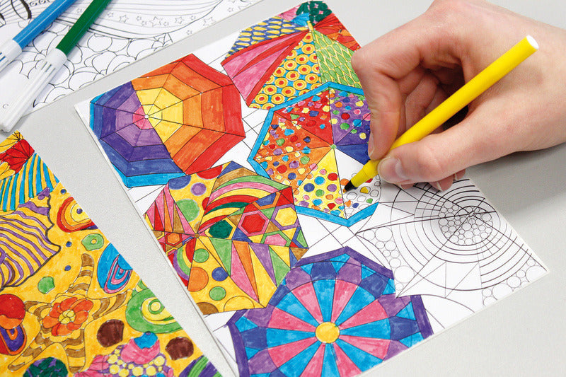 Load image into Gallery viewer, Info notes in-8722-08 creative kleurvel a5 colour relax voor volwassenen