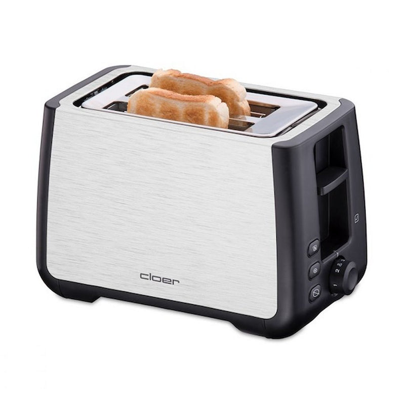 Load image into Gallery viewer, Cloer 3569 king size broodrooster rvs zwart