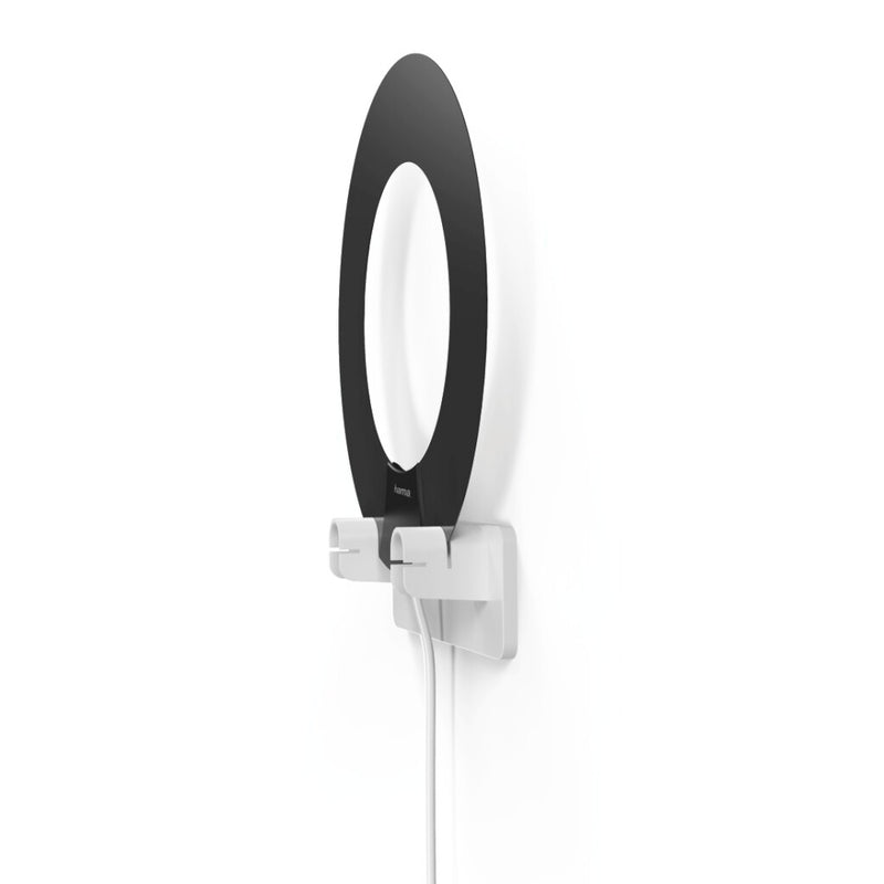 Load image into Gallery viewer, Hama dvb-t dvb-t2 kamerantenne performance 45 ring-design actief wit