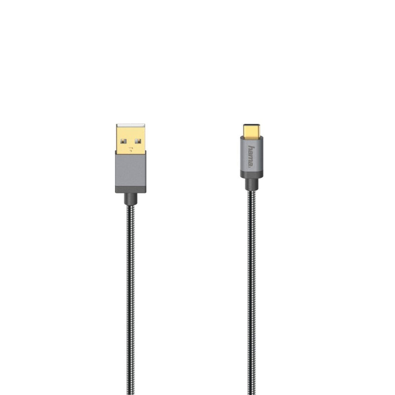 Afbeelding laden in galerijviewer, Hama usb-c-kabel usb 2.0 480 mbit s metaal 0,75 m