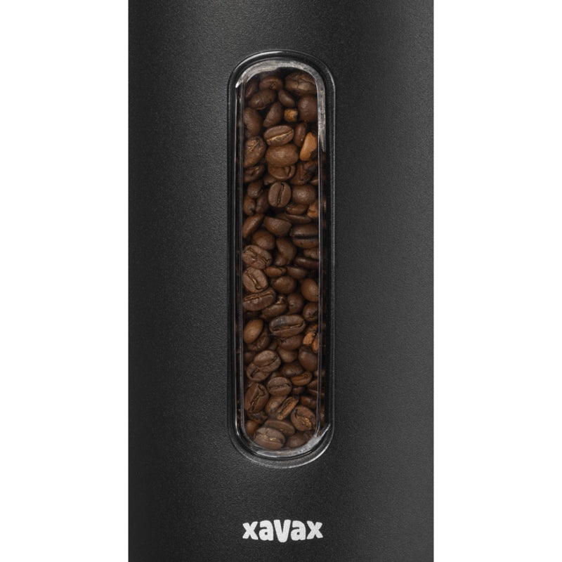 Load image into Gallery viewer, Xavax koffieblik voor 1,3 kg bonen of 1,5 kg poeder luchtdicht aromadicht zw