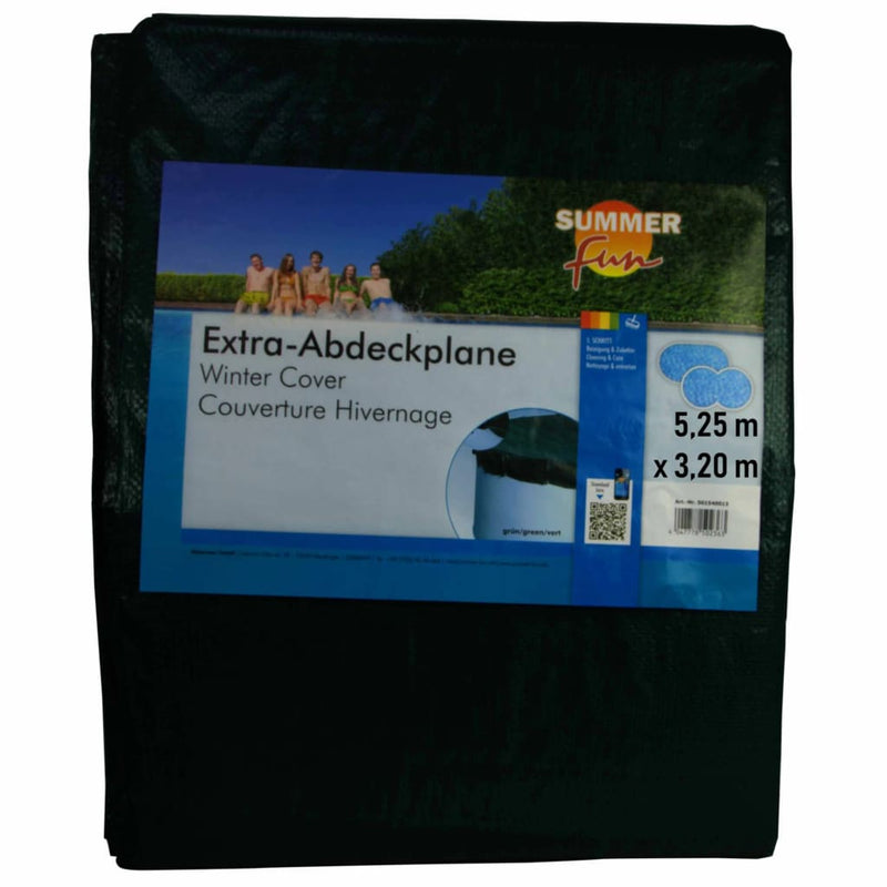 Load image into Gallery viewer, Summer Fun Summer Fun Winterzwembadhoes ovaal 525 cm PVC groen