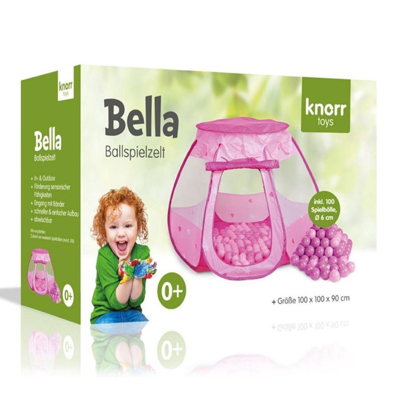 Load image into Gallery viewer, Overige merken knorrtoys speeltent met 100 ballen roze