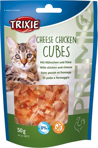 Afbeelding laden in galerijviewer, Trixie premio cheese chicken cubes